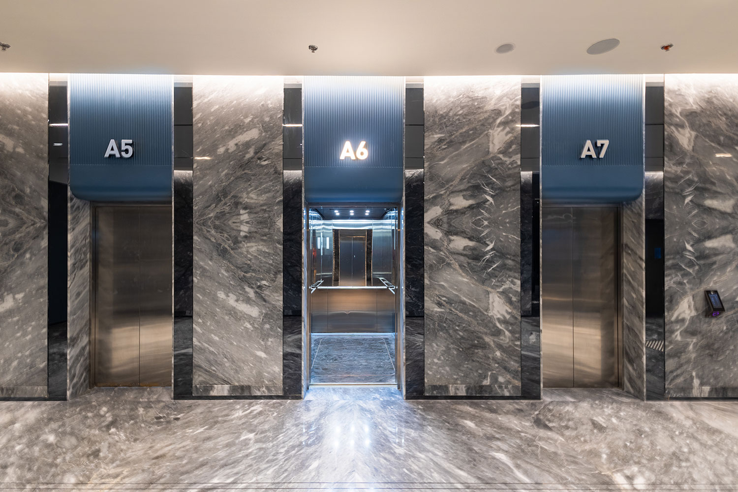 Elevator Bank