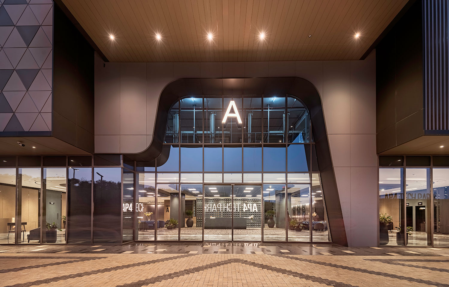AP4 night exterior